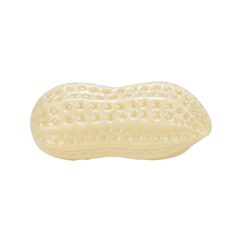 Durable Squeaky Peanut Chew Toy For Dogs