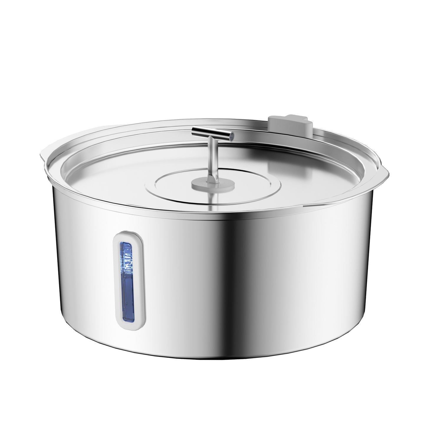7L Pet Mouth Wet-proof Stainless Steel Large Capacity Floating Bowl