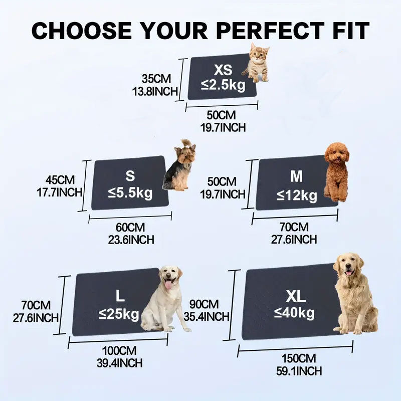 Ultra-Absorbent Dog Pee Pad – Thickened, Odor-Control & Leakproof