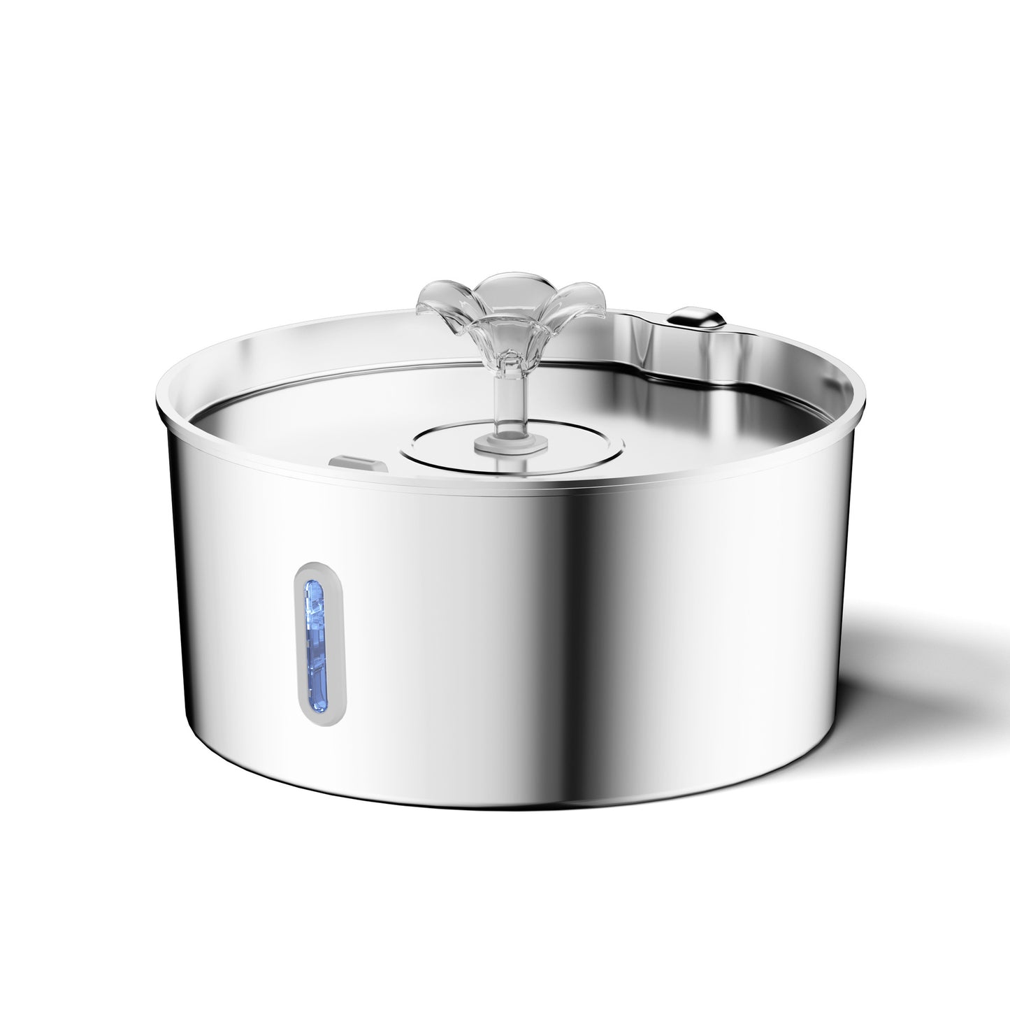 7L Pet Mouth Wet-proof Stainless Steel Large Capacity Floating Bowl